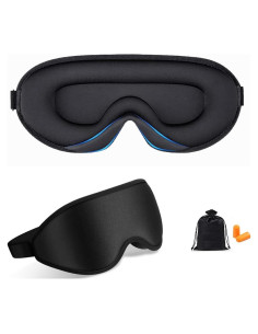 Máscara de Ojos 3D Little Agawama con Peso y Bolsa de Viaje