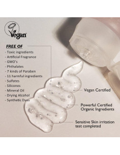 Gel Limpiador Suave HARUHARU Wonder Arroz Negro 100 ml Vegano 2