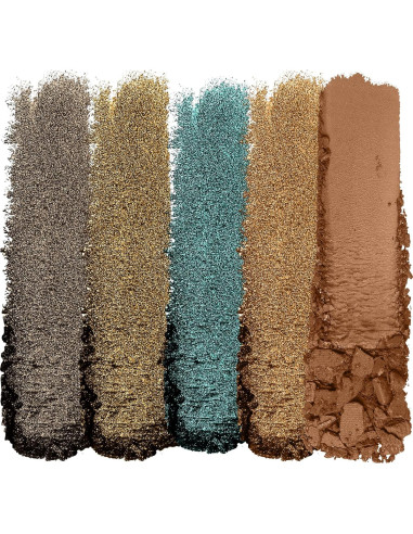 Paleta Sombra de Ojos Wet n Wild 5 Tonos Mi Suerte - Mate y Brillante