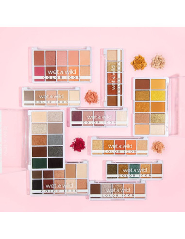 Paleta Sombra de Ojos Wet n Wild 5 Tonos Mi Suerte - Mate y Brillante