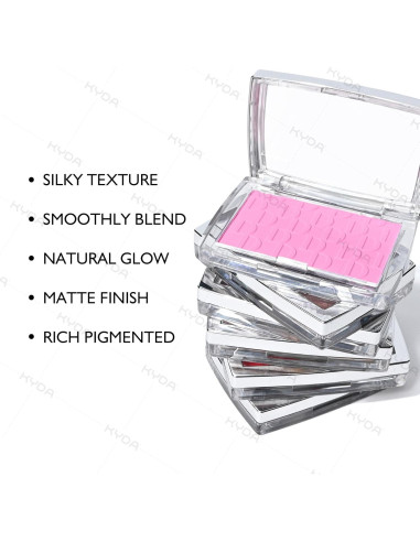 Rubor en Polvo KYDA Rosa 4.5g - Textura Ultra Fina y Mezclable