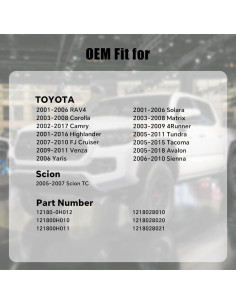 Tapa de llenado de aceite Anleecap 12180-0H012 para Toyota y Lexus 2