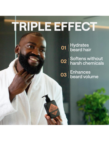 Acondicionador de Barba WONDER FAMILY Sándalo 150 ml Suavizante