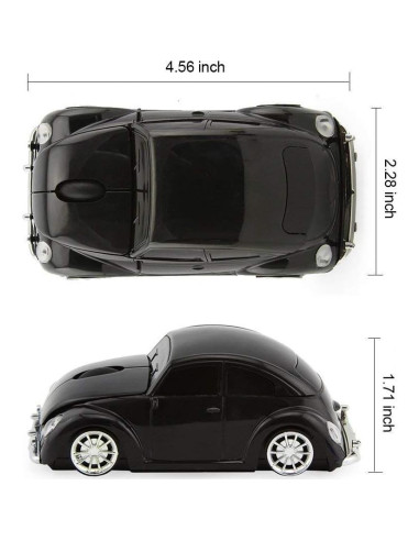 Ratón Inalámbrico Deportivo Aikchi AK1405A 1000DPI Negro