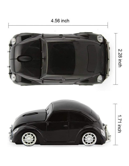 Ratón Inalámbrico Deportivo Aikchi AK1405A 1000DPI Negro