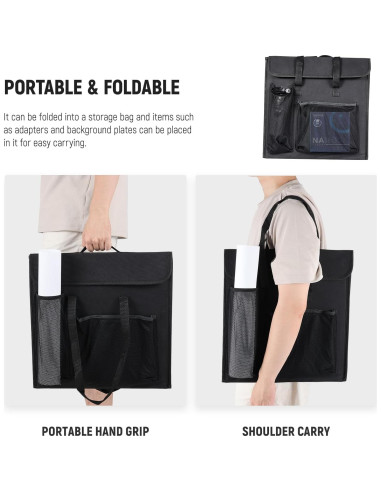 Kit de Iluminación LED Neewer BP66, 2 Luces Bi Color 3200K-5600K