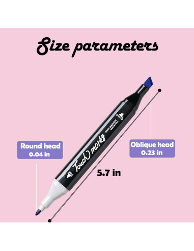 Juego de Marcadores Lavables Doble Punta WASYPLSFOI 60 Colores