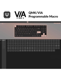 Teclado Mecánico Inalámbrico Keychron K13 Pro TKL RGB 2