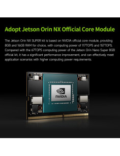 Kit de Desarrollo Yahboom Jetson Orin NX 16GB AI 157TOPS 2