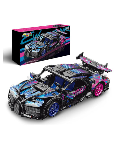 Modelo de Coche Super Deportivo Nueris 1:18 423 Piezas