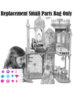 Piezas de Repuesto para Castillo de Princesa Barbie BLP42 2