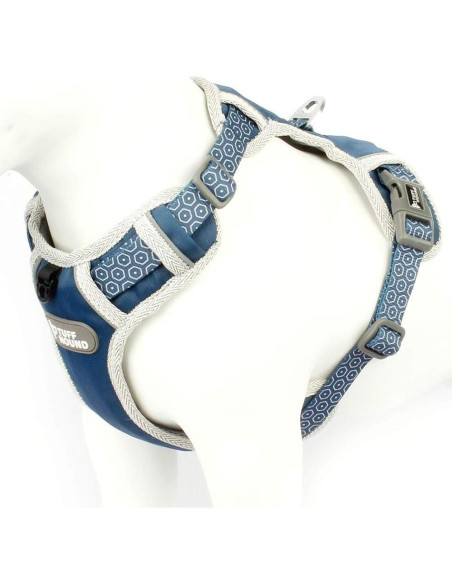 Arnés para Perro Tuff Hound Ajustable Reflectante Azul S Arnés para Perro Tuff Hound Ajustable Reflectante Azul S
