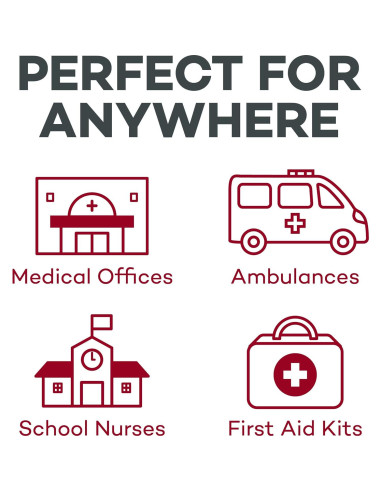 Mascarilla de Oxígeno No Rebreather Dealmed - Adulto, 5 Unidades