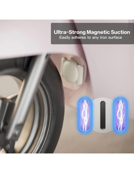 Mini Rastreador GPS Magnético Hongtop para Vehículos - Blanco