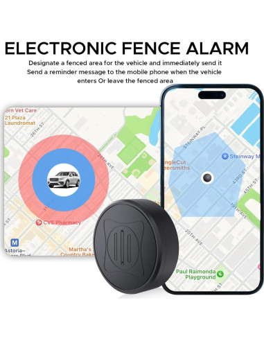 Mini Rastreador GPS Magnético Fegerman GF10 para Vehículos