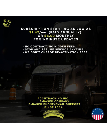 GPS Tracker Solar AccuTracking TK382, Batería 12000mAh, IP67