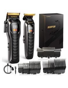 Cortadora de Cabello Inalámbrica SUPRENT - Kit Profesional