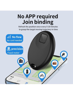 Paquete de 4 Air Tags Densleonis - Localizador Bluetooth iOS 2