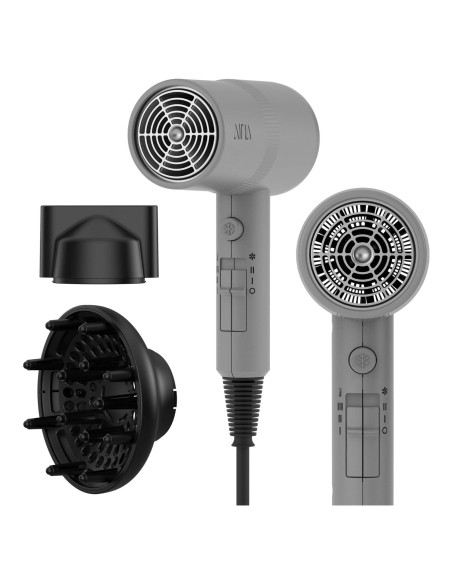 Secador de Cabello AINA 1800W con Difusor y Tecnología Iónica