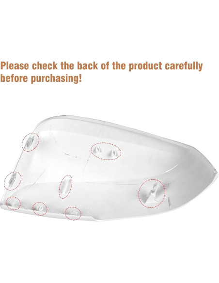 Cubierta de Espejo Lateral Moonlinks para Toyota RAV4 2019-2024