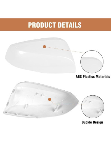 Cubierta de Espejo Lateral Moonlinks para Toyota RAV4 2019-2024