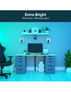 Bombilla Inteligente Wyze A19 LED RGB 1100 Lúmenes - Paquete de 4 2