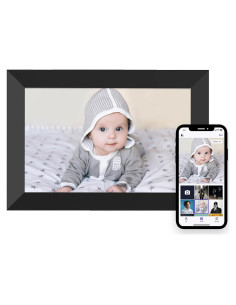 Marco de Fotos Digital 10.1" WiFi APOFIAL Pantalla Táctil HD