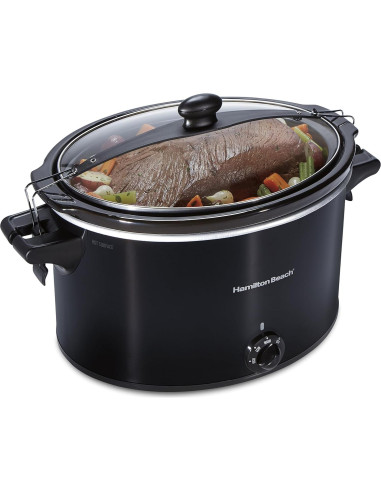 Hamilton Beach Olla de Cocción Lenta 10 Cuartos + Licuadora 700W