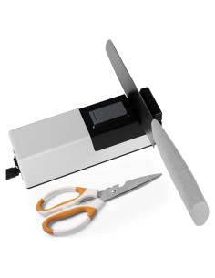 Afilador de cuchillos eléctrico MKHS, 430g, fácil uso, pulido