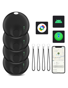 Mini Rastreador Bluetooth Spedal 4 Pcs, Compatible iOS/Android