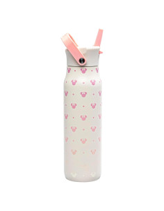 Botella de Agua Zak Designs 32oz Minnie Mouse Acero Inoxidable