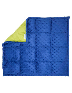 Almohadilla con Peso Harkla para Niños 45x53 cm Azul Profundo