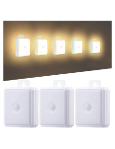 Sensor de Movimiento Luz Nocturna SMASOON 4000K Paquete de 3