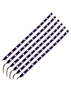 Tira LED Impermeable 30cm HYADA 12V 12 LEDs Blanco - Paquete de 6