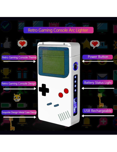 Encendedor de arco recargable USB Genérico estilo clásico