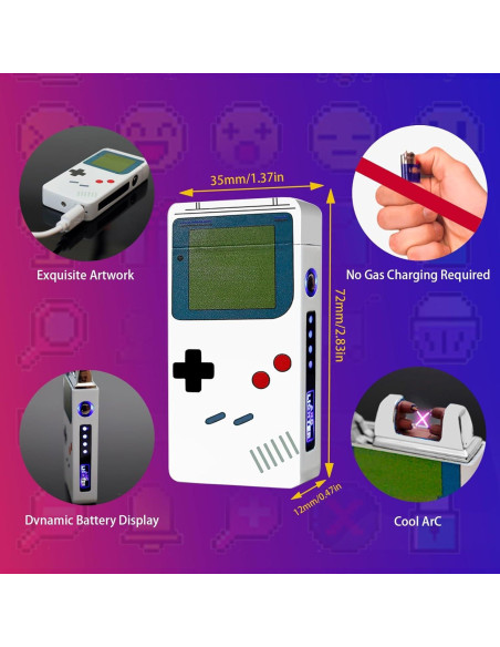 Encendedor de arco recargable USB Genérico estilo clásico