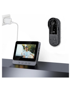 Cámara de Timbre Inalámbrico Winnes M16A 1080P IP65 Audio Bidireccional