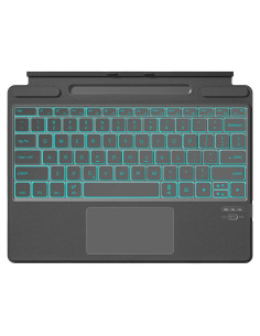 Teclado Bluetooth Desmontable Qulose para Surface Pro 9/8/10 - Gris
