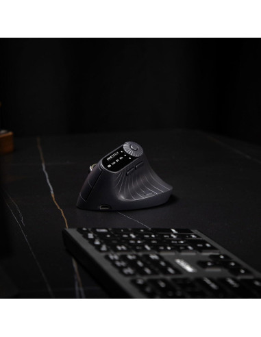 Ratón Ergonómico Vertical Inalámbrico MKETECH 100g DPI Ajustable