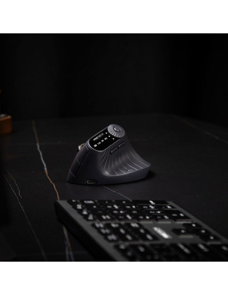 Ratón Ergonómico Vertical Inalámbrico MKETECH 100g DPI Ajustable