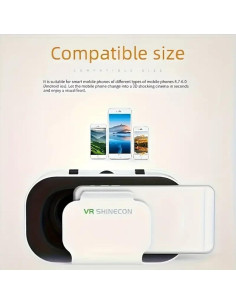 Auriculares VR Genérico para Smartphone 4.7-6.5" - Modelo Vr-k100 2