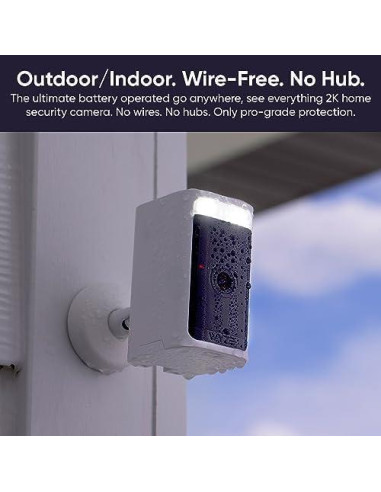 Cámara de Seguridad Inalámbrica Wyze Battery Cam Pro 2K HDR