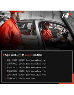 Sensor de Estacionamiento A-Premium para Lexus LS430 2001-2006 2