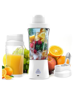 Licuadora Portátil BESNOOW HD-10 700ml 360W Autolimpieza Blanca