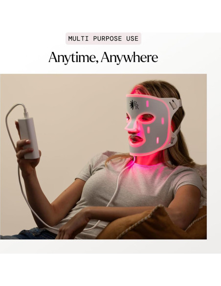 Máscara de Terapia de Luz Roja PureRadiance LED 6 Modos Máscara de Terapia de Luz Roja PureRadiance LED 6 Modos