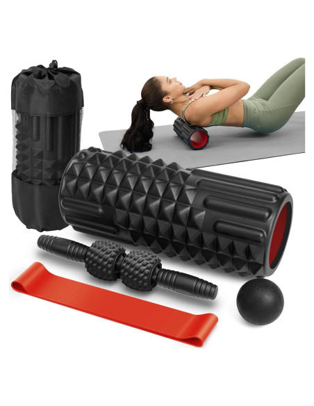 Juego de Rodillos de Espuma 5 en 1 LTHTRADE - Masaje y Terapia