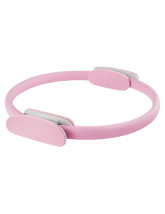 Anillo de Pilates Quorvella 38 cm Rosa con Mangos Acolchados