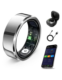 Anillo Inteligente CHAMPOWER Plata Talla 13 Monitor de Sueño