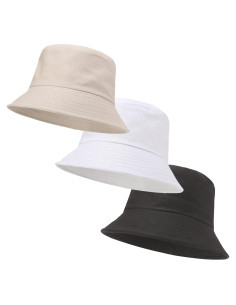 Sombrero de Cubo Plegable Unisex con Protección UV - 3 Colores