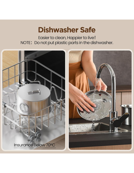 Fuente de Agua para Gatos UMOCUOY 2.6L Acero Inoxidable